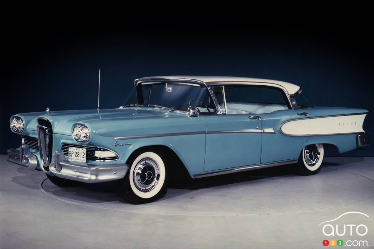 Edsel Corsair, 1958, trois quarts avant